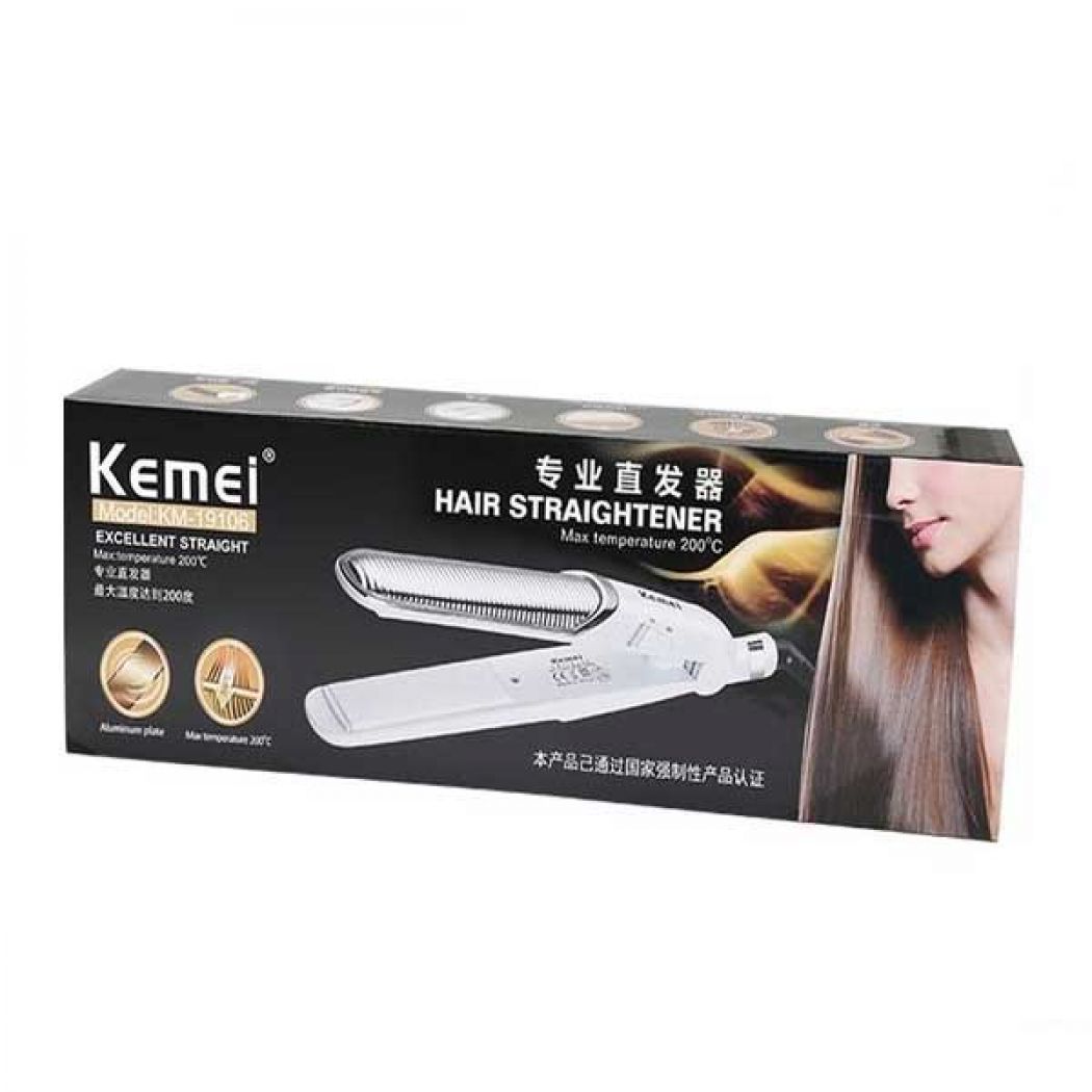 Kemei Ceramic Hair Straightener KM-19106